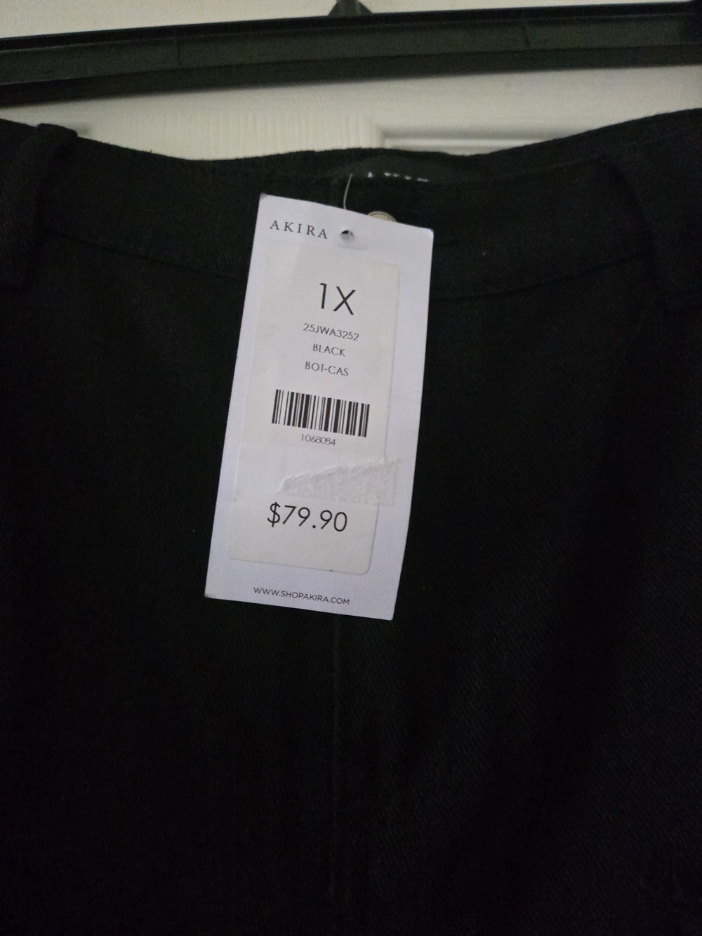 Akira Black Dress Pants - 1X